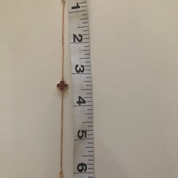 SOLD ❤️Van Cleef & Arpels Rose Gold Carnelian Bracelet 18k - Picture 6 of 13